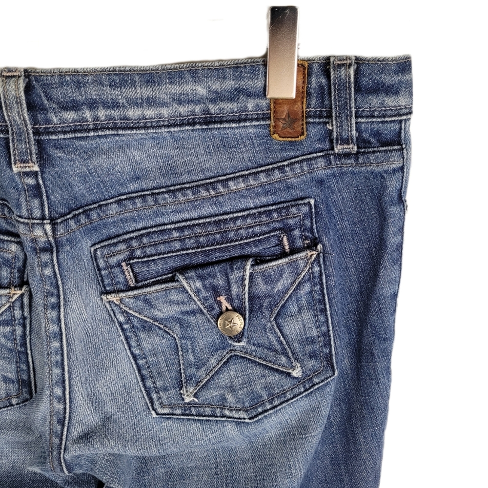 PEOPLE'S LIBERATION | Tanya bootcut flap pocket star tall/long jeans